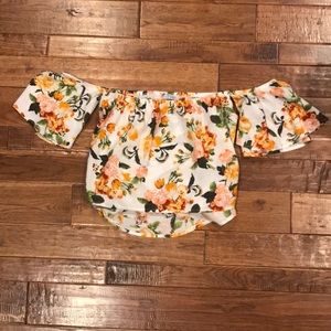 Tobi Floral Crop Top size M